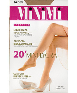 MiNiMi Mini Lycra 20 (подследники 2 пары)