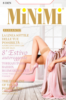 MiNiMI Estivo Autoreggente 8 (чулки)